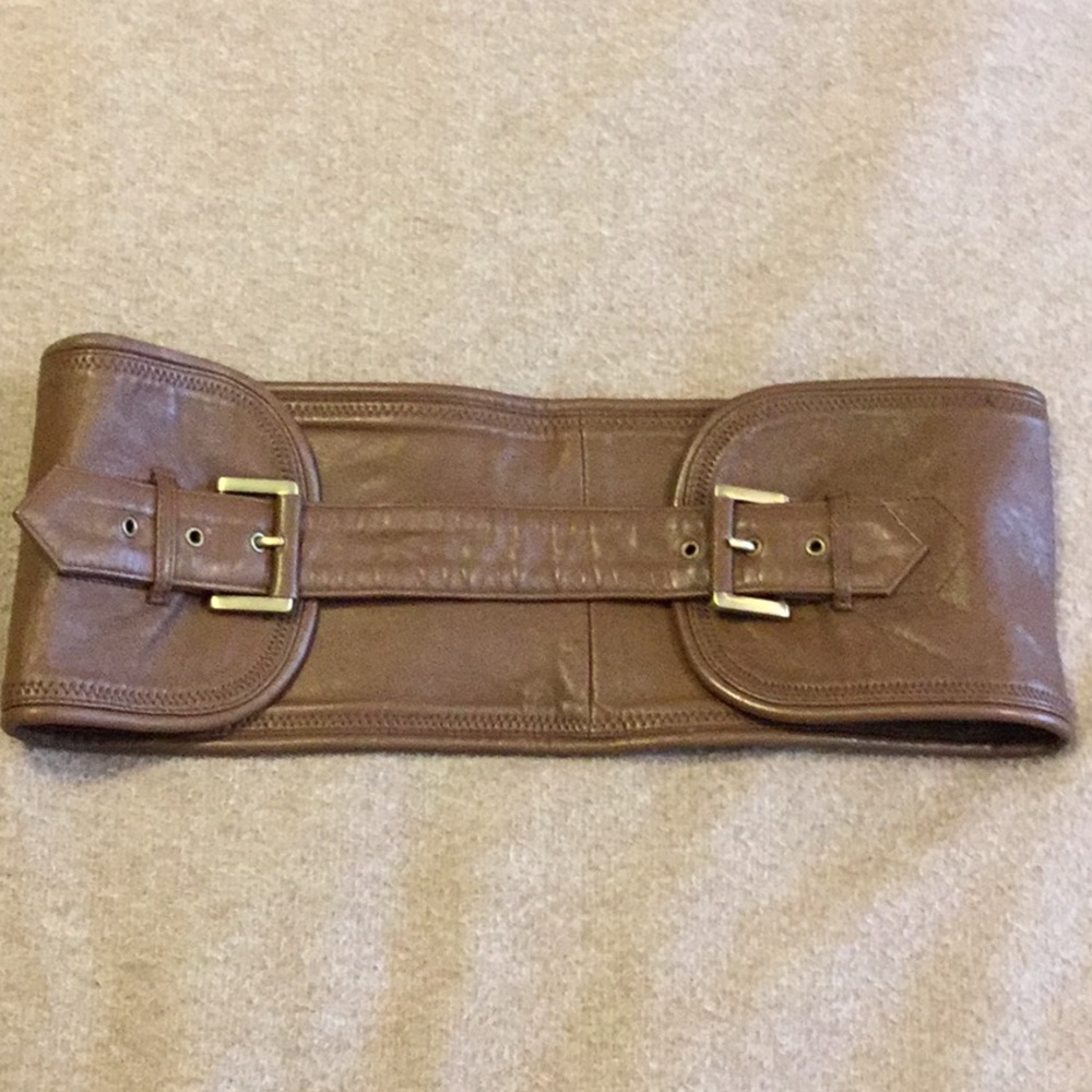 Herve Leger Paris Wide Belt Waist Cincher genuine